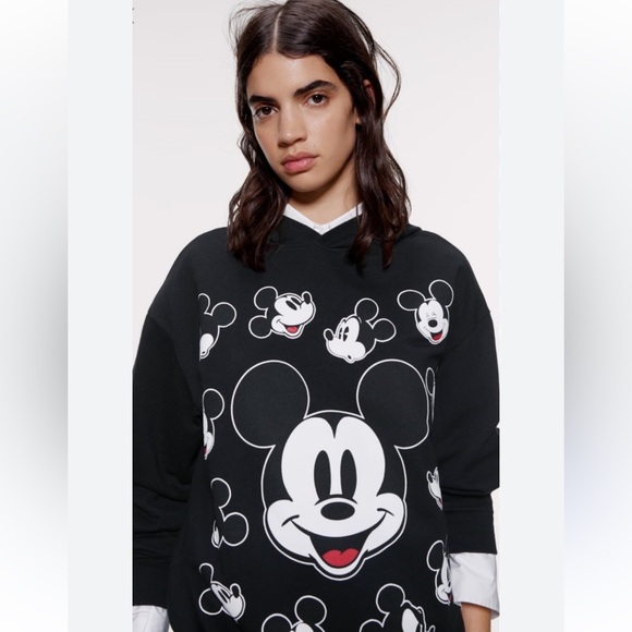 Zara Disney Mickey Mouse sweatshirt - Picture 1 of 9